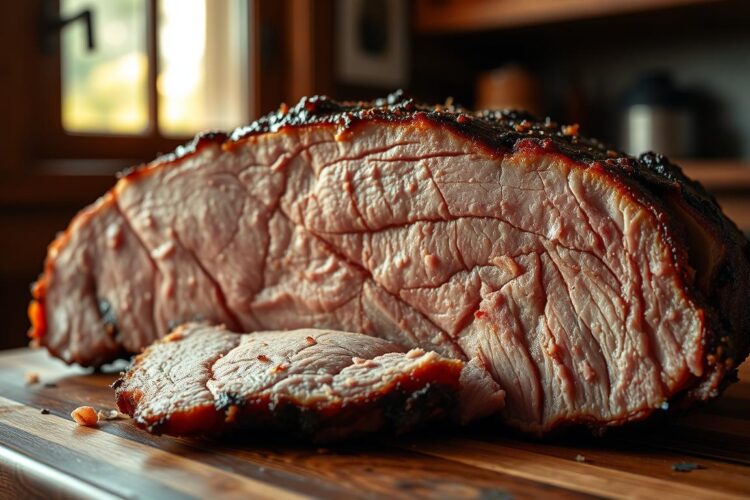 Trimming the Brisket